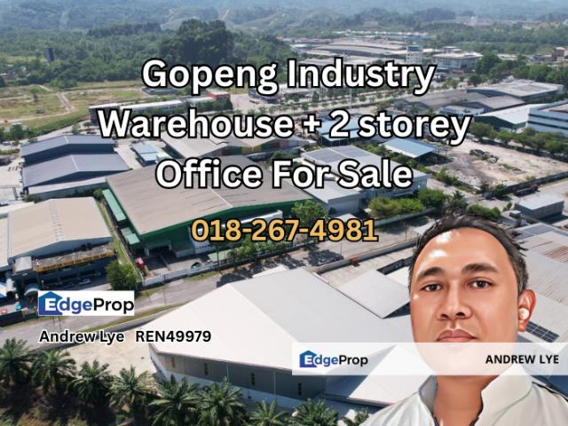 Warehouse for sale in Perak, Gopeng