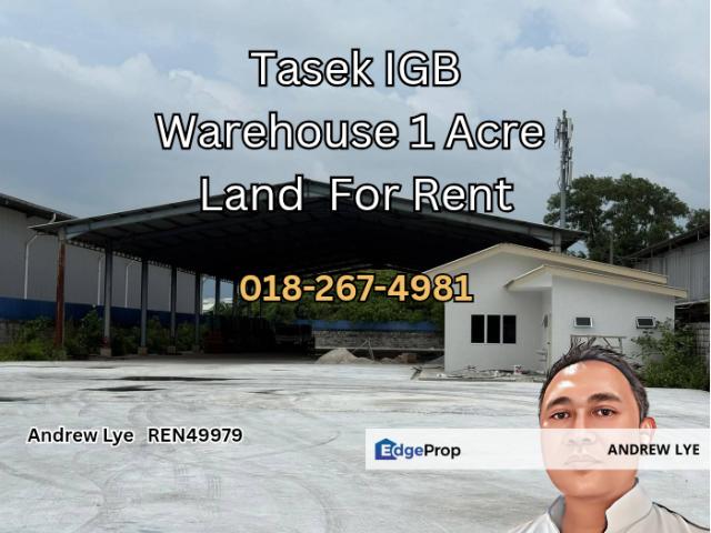 Warehouse for rent in Majlis Bandaraya Ipoh, Kinta