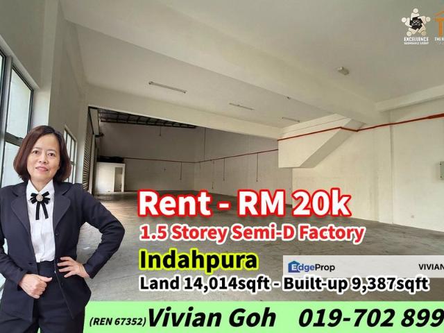 Warehouse for rent in Kulai