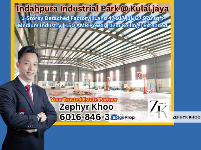 Warehouse for rent in Kulai, Johor