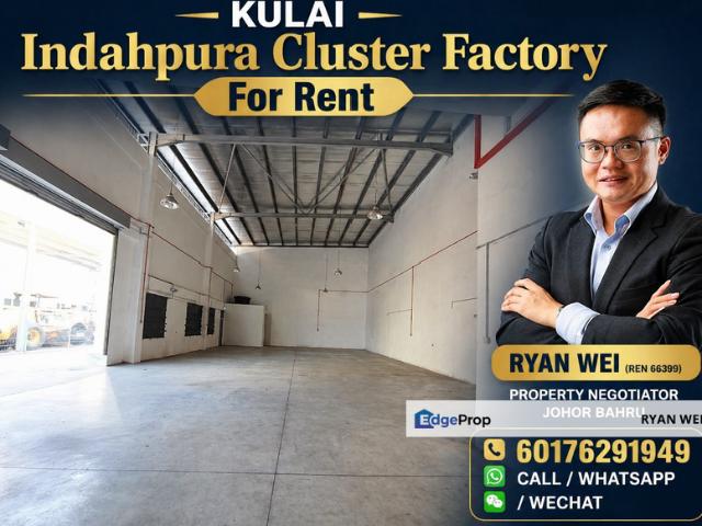Warehouse for rent in Kulai, Johor