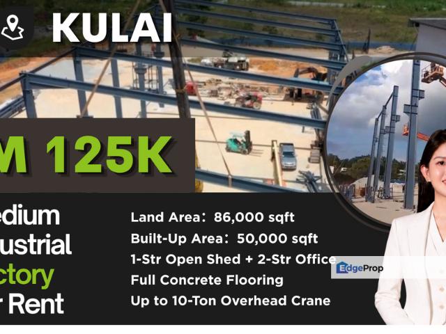 Warehouse for rent in Kulai, Johor