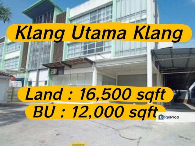 Warehouse for sale in Port Klang, Selangor