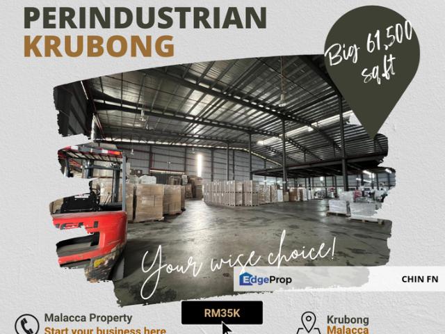 Warehouse for rent in Krubong, Malaka