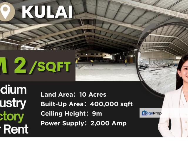 Warehouse for rent in Johor