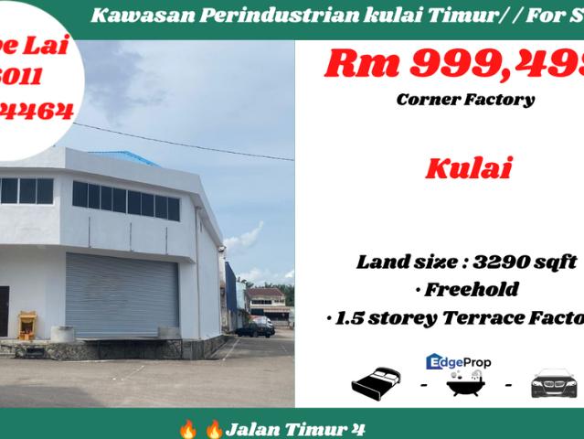 Warehouse for sale in Johor