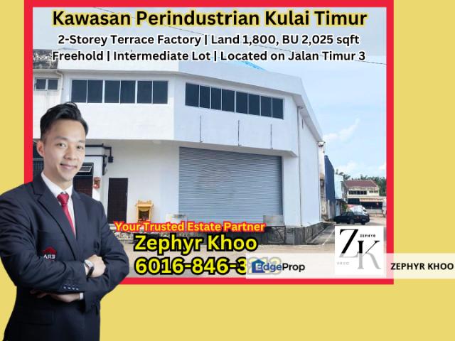 Warehouse for sale in Johor