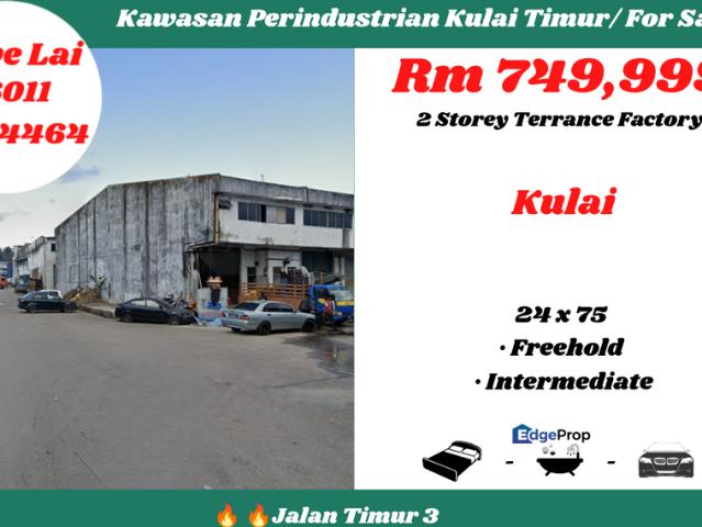 Warehouse for sale in Johor