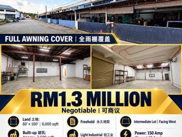 Warehouse for sale in Johor