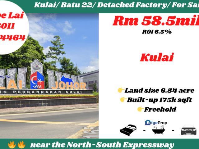 Warehouse for sale in Johor