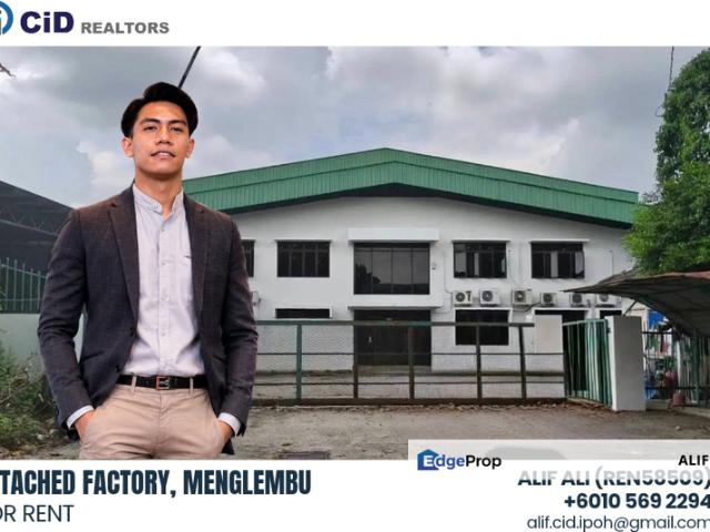 Warehouse for rent in Perak, Tanjong Ipoh