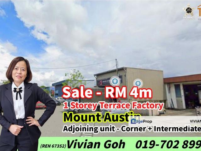Warehouse for sale in Tebrau, Johor