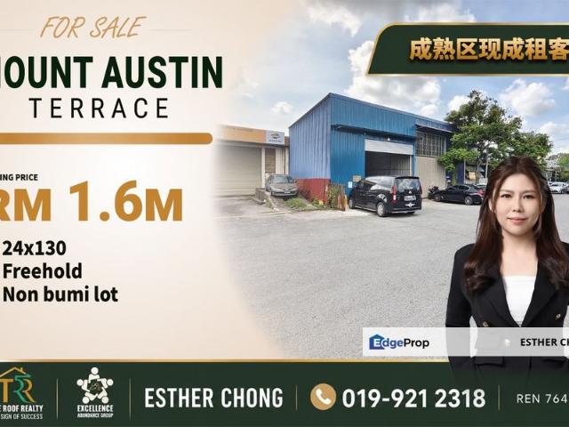 Warehouse for sale in Tebrau, Johor