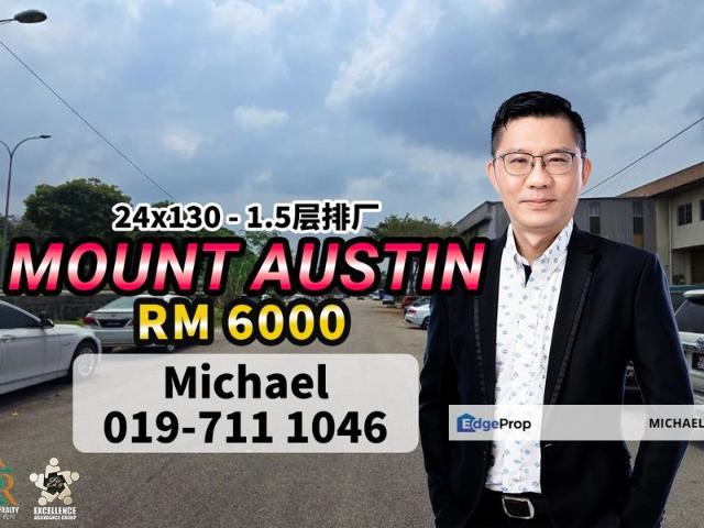 Warehouse for rent in Tebrau, Johor Bahru