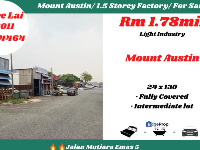 Warehouse for sale in Taman Mount Austin, Tebrau