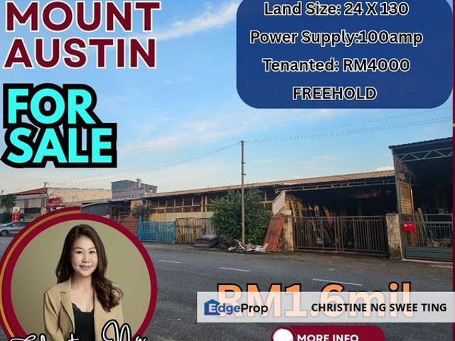 Warehouse for sale in Tebrau, Johor