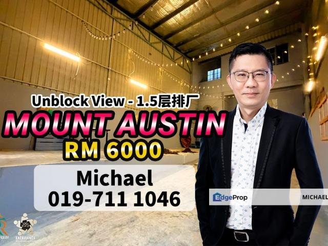 Warehouse for rent in Tebrau, Johor Bahru