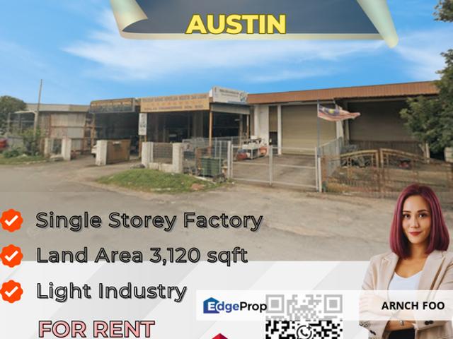 Warehouse for rent in Tebrau, Johor