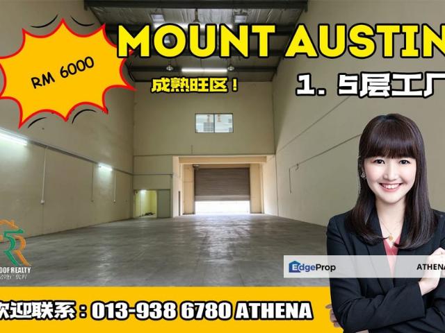 Warehouse for rent in Tebrau, Johor