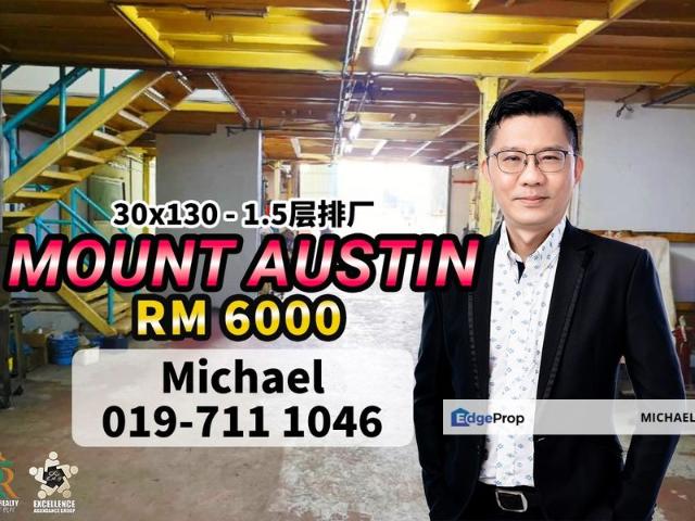 Warehouse for rent in Tebrau, Johor