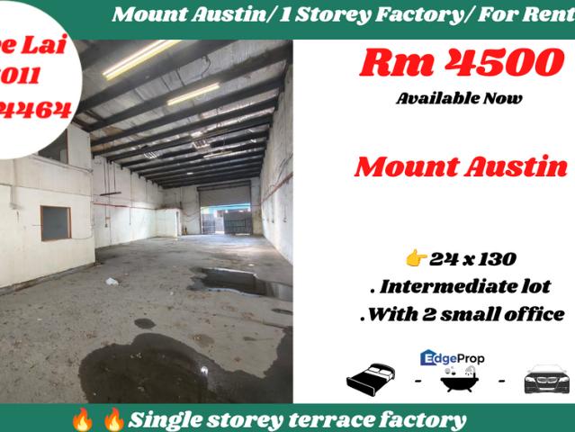 Warehouse for rent in Tebrau, Johor