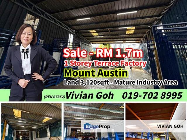 Warehouse for sale in Tebrau, Johor