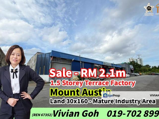 Warehouse for sale in Tebrau, Johor