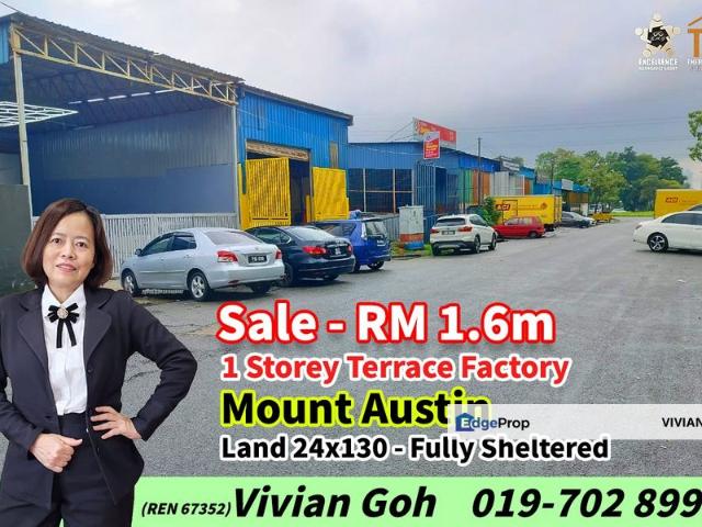 Warehouse for sale in Tebrau, Johor