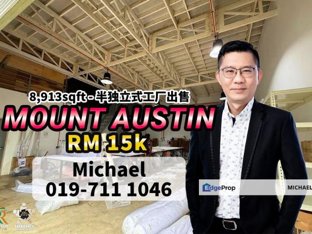 Warehouse for rent in Tebrau, Johor
