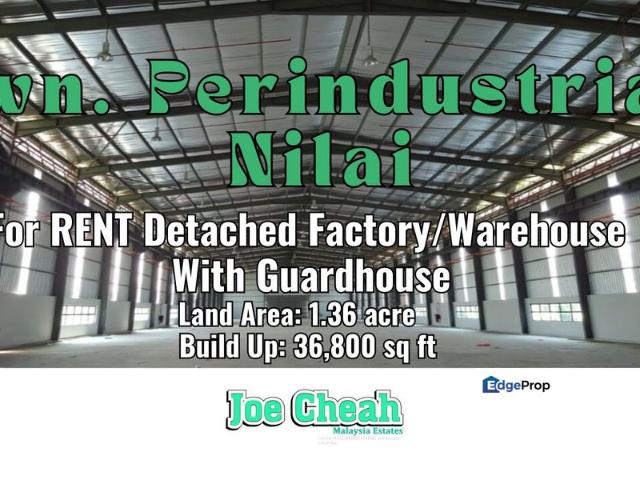 Warehouse for rent in Nilai, Negeri Sembilan