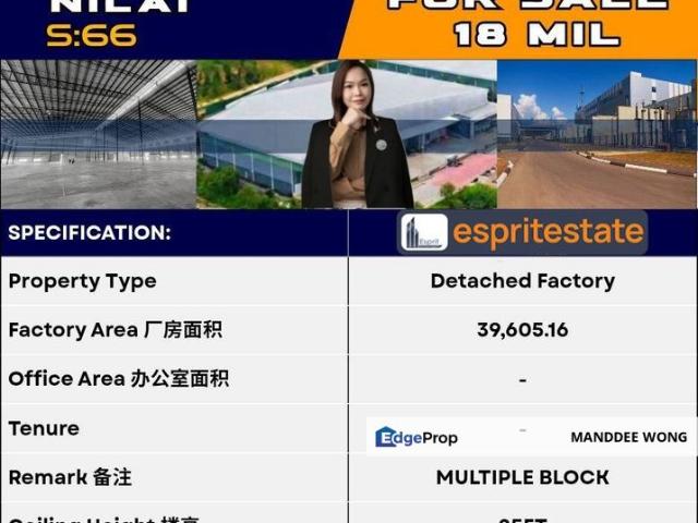 Warehouse for sale in Nilai, Negeri Sembilan