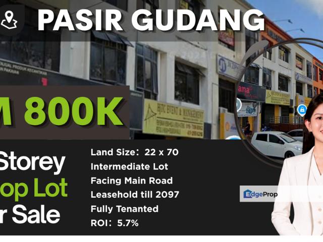 Shop for sale in Pasir Gudang, Johor