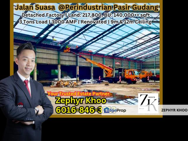 Warehouse for rent in Pasir Gudang, Johor