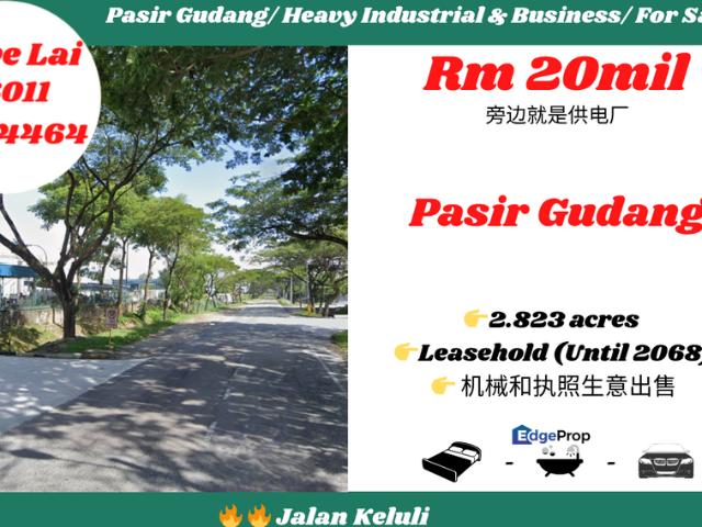 Warehouse for sale in Pasir Gudang, Johor