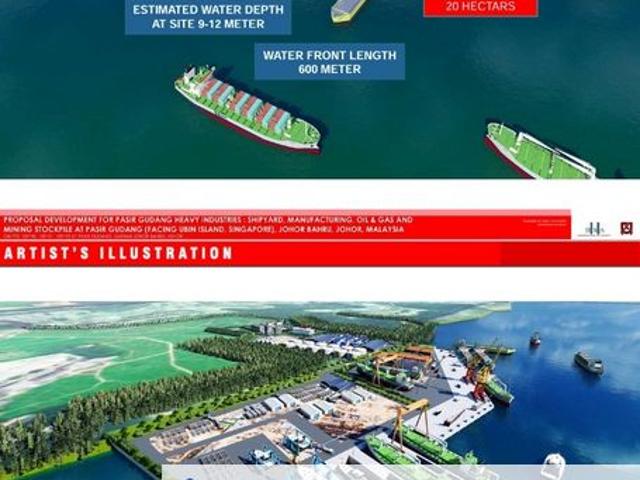 Warehouse for sale in Pasir Gudang, Johor