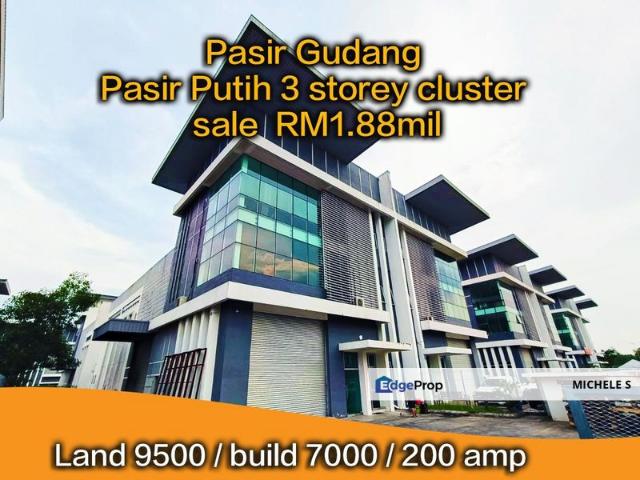 Warehouse for sale in Pasir Gudang, Johor