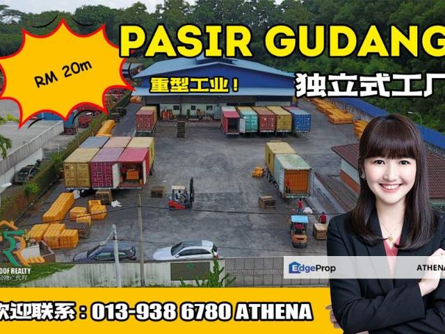 Warehouse for sale in Pasir Gudang, Johor