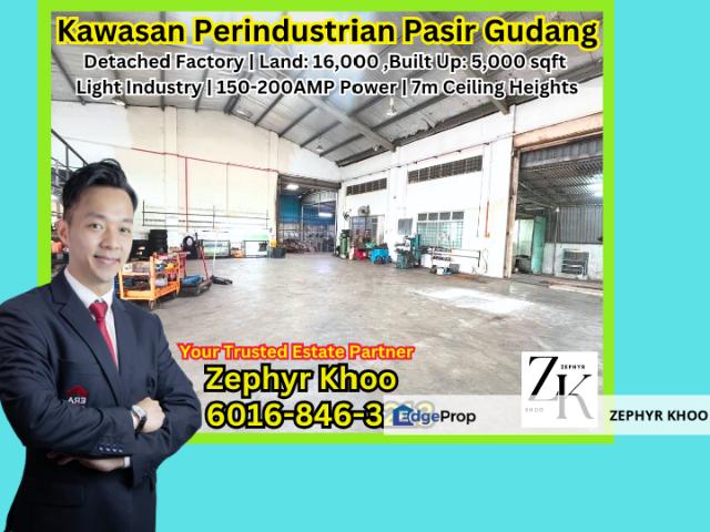 Warehouse for sale in Pasir Gudang, Johor