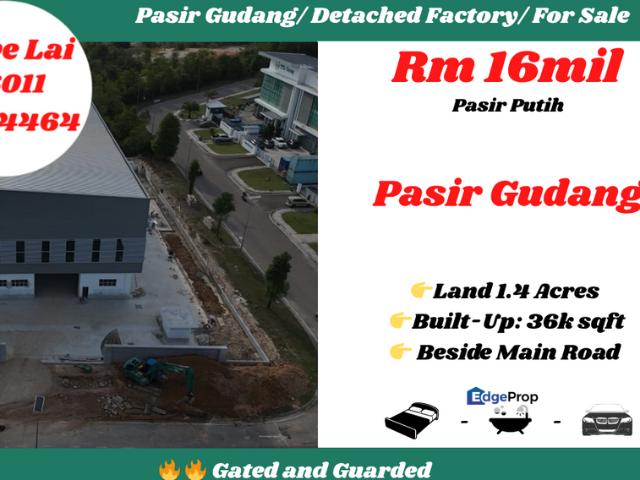 Warehouse for sale in Pasir Gudang, Johor