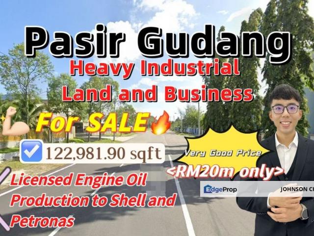 Warehouse for sale in Pasir Gudang, Johor