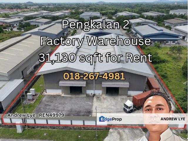 Warehouse for rent in Perak