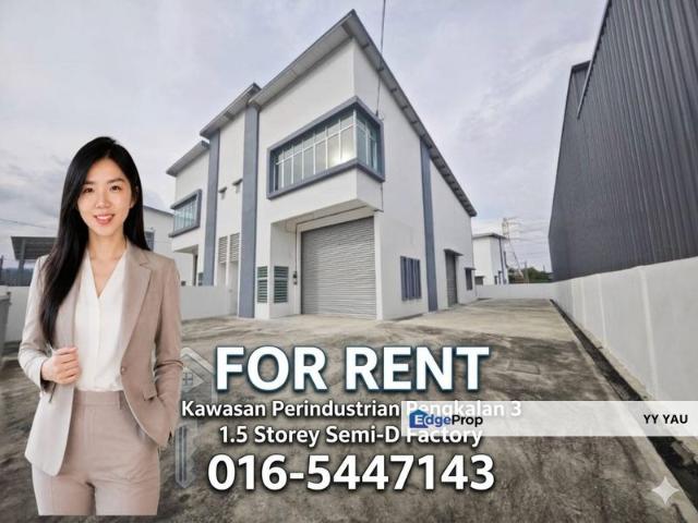 Warehouse for rent in Perak, Tanjong Ipoh
