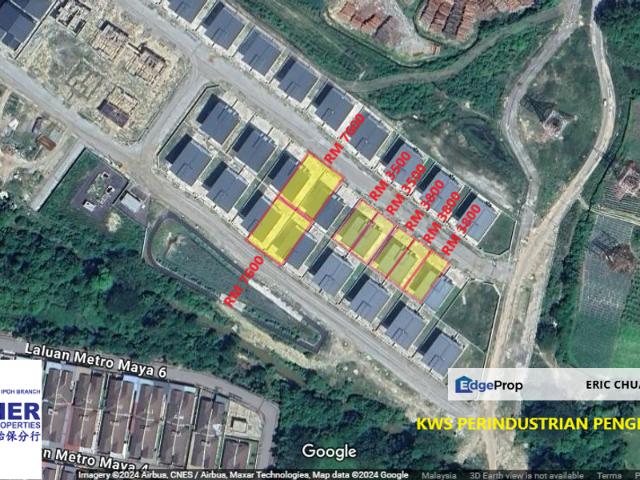 Warehouse for rent in Perak, Tanjong Ipoh