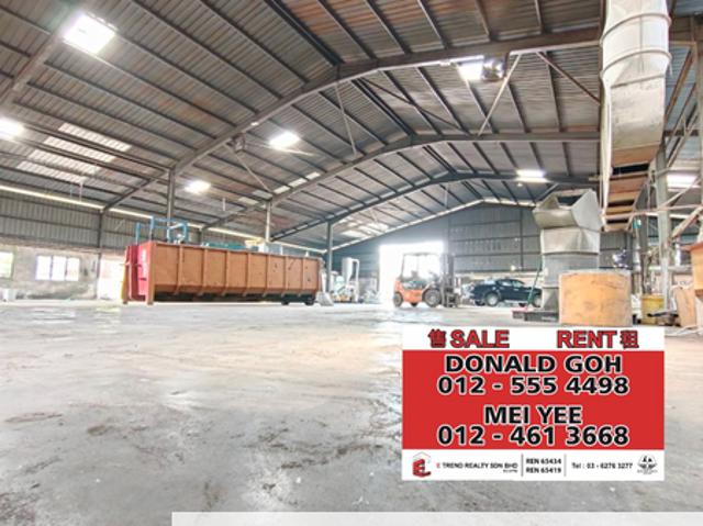 Warehouse for rent in Perak, Tanjong Ipoh