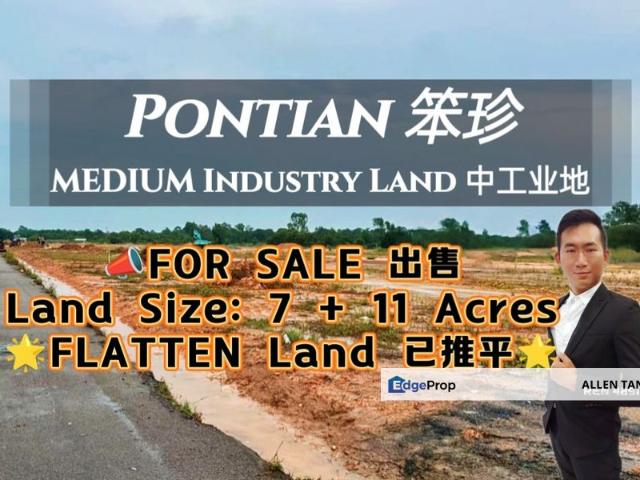 Warehouse for sale in Pontian, Johor