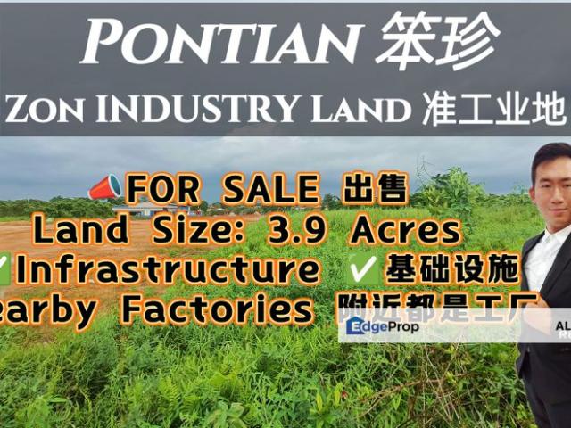 Warehouse for sale in Pontian, Johor