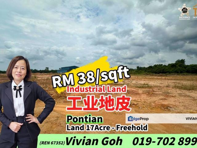 Warehouse for sale in Pontian, Johor