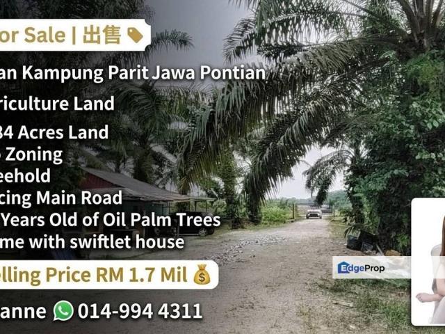 Warehouse for sale in Pontian, Johor