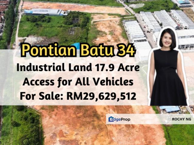 Warehouse for sale in Pontian, Johor