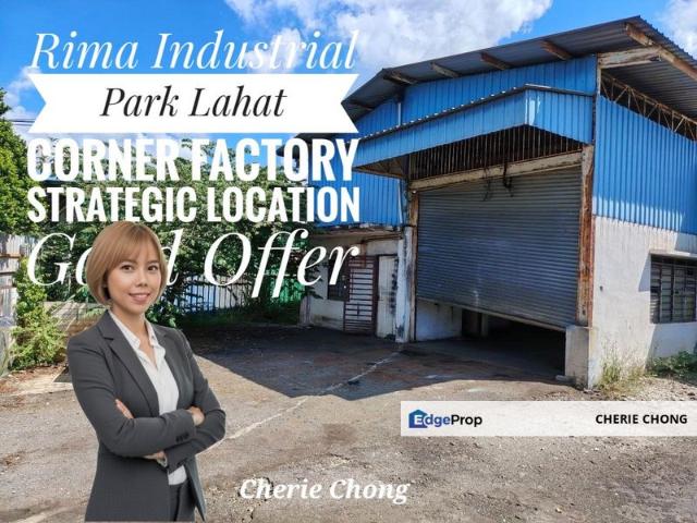 Warehouse for sale in Kawasan Perindustrian Lahat, Perak